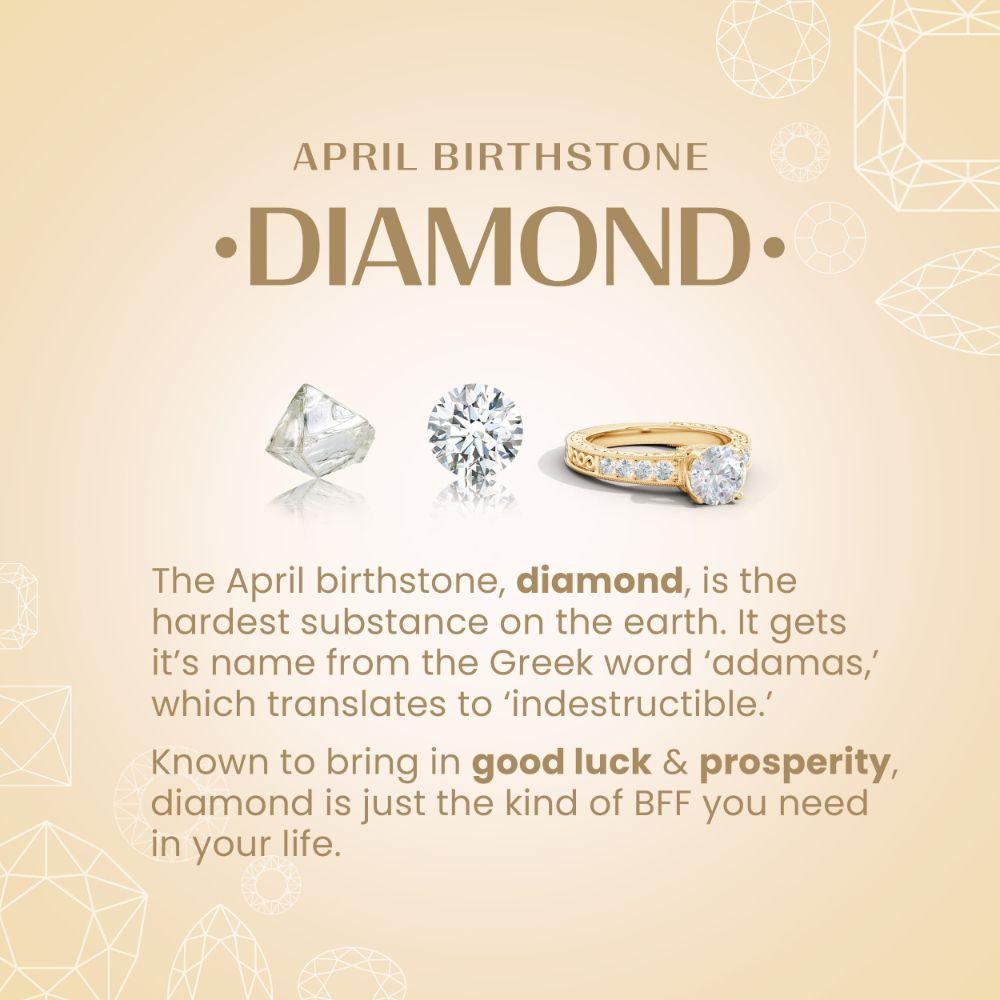 Taille ronde Collier en or rose 14 carats avec diamant naturel rond de 0,75 ptwi (H, SI2) ANGARA en vente