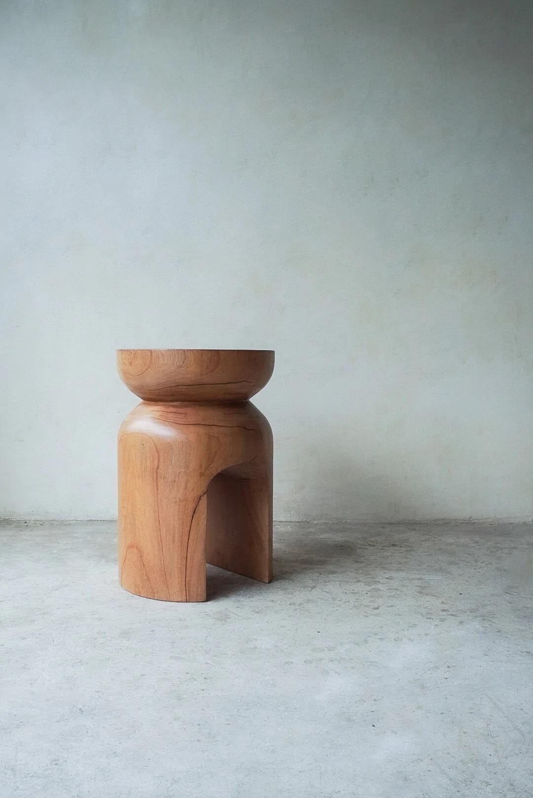 Natural Rounded totem by Daniel Orozco
Material: Solid wood.
Dimensions: D 35 x H 45 cm

Rounded solid wood Totem with hole in between, natural finish. Handmade by Mexican artisans.

Daniel Orozco Estudio
We are an inclusive interior design estudio,