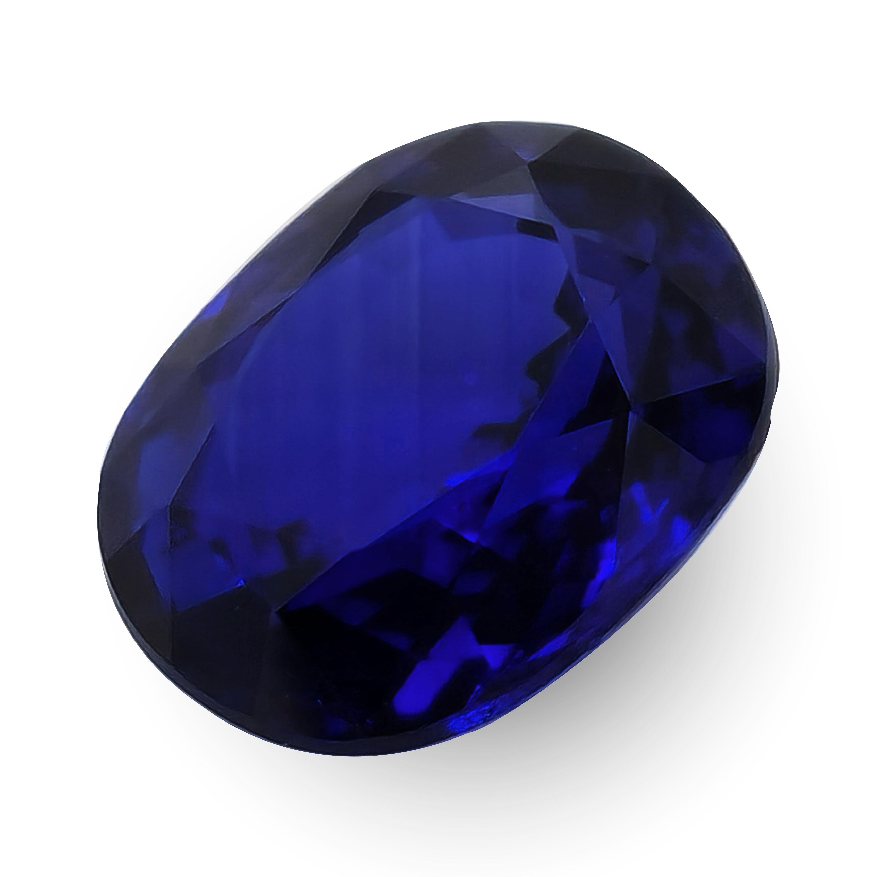 Gemma di zaffiro blu reale Nature 2,17 carati con rapporto GIA / JUPITERGEM In condizioni Nuovo in vendita a Los Angeles, CA
