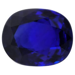 Natural Royal Blue Sapphire Gemstone 2.17 carats with GIA Report / JupiterGem