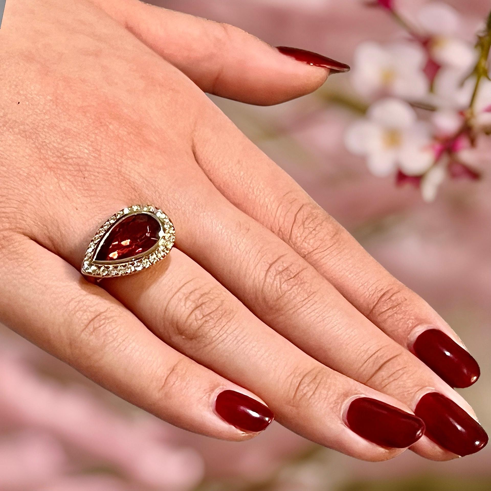 Natural Finely Faceted Quality Rubellite Diamond Ring 6.5 14k Y Gold 4.68 TCW Certified $5,950 310648

This is a Unique Custom Made Glamorous Piece of Jewelry!

Nothing says, “I Love you” more than Diamonds and Pearls!

This Rubellite ring has been