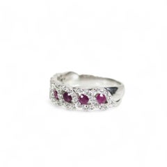 Natural Rubies Classic Ring