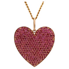 Natural Ruby 2.70cts Pendant in 14k Gold