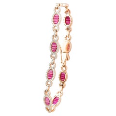 Pulseras modernas de diamantes