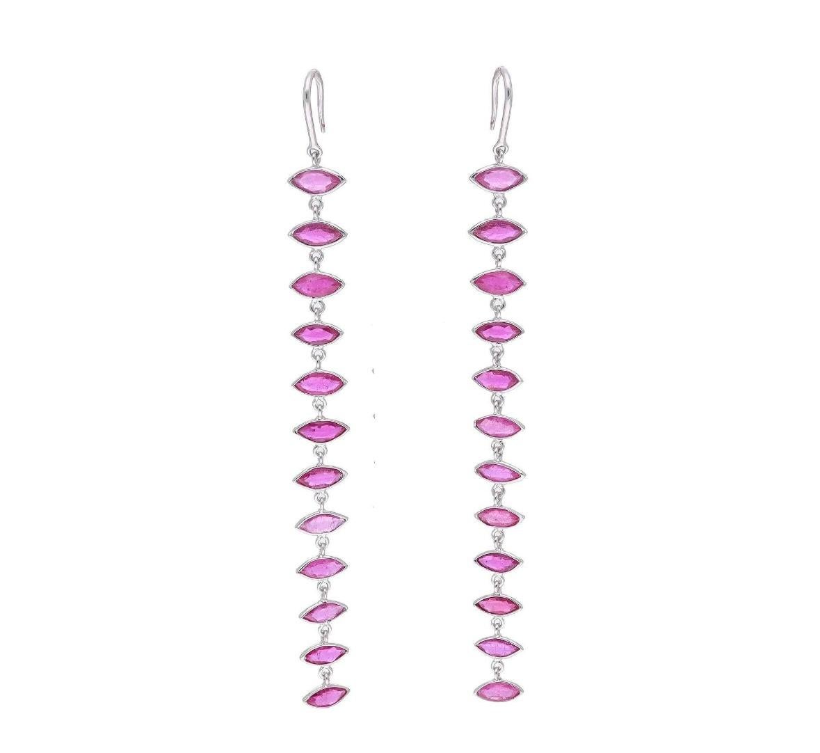 Gemstone : Ruby 
❋ Gemstone Size : 3X7 MM Approx. (± 0.20 MM)
❋ Gemstone Weight : 6.62 Cts. Approx.
❋ Gemstone Shape : Marquise Cut
❋ Gemstone Color : As Shown In Picture
❋ Gemstone Type : Natural

METAL DETAILS :
===============
❋ Metal Purity :