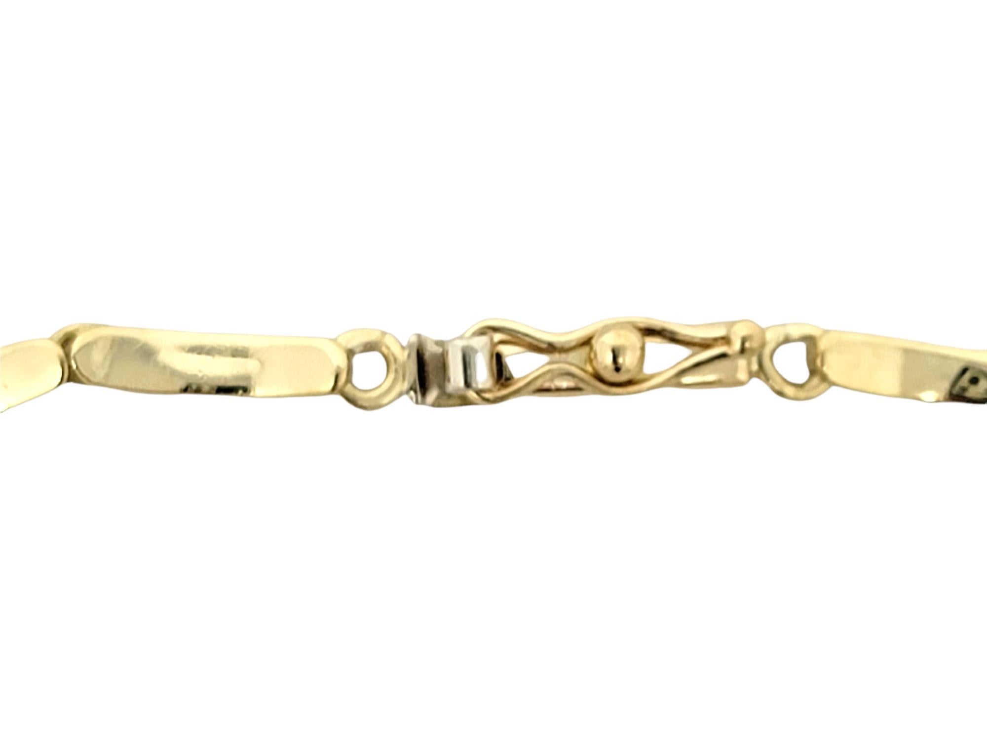 Collier pendentif « X » en or jaune 18 carats, rubis naturel et diamants en vente 5