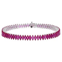 Bracciale con rubino Nature in oro 18 carati