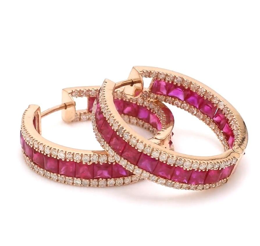 Orecchini a cerchio con rubino vero taglio principessa, oro  Nature 25MM rubino diamante orecchini a cerchio oro  Orecchini a cerchio in rubino  Regalo di San Valentino

DETTAGLI DELLA GEMMA :
✦ Pietra preziosa: Zaffiro arcobaleno
✦ Tipo di gemma :