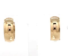 Pendiente de Rubí Natural de 0,74cts en Oro de 14k