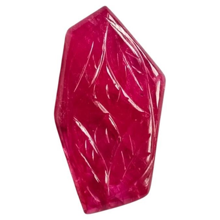 Paire De Rubis Naturels Certifiés – Rouge Sang De Pigeon – Taille Poire 13x8x6 Mm – Mozambique