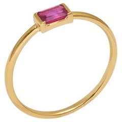 Natural Ruby Ring 14K gold