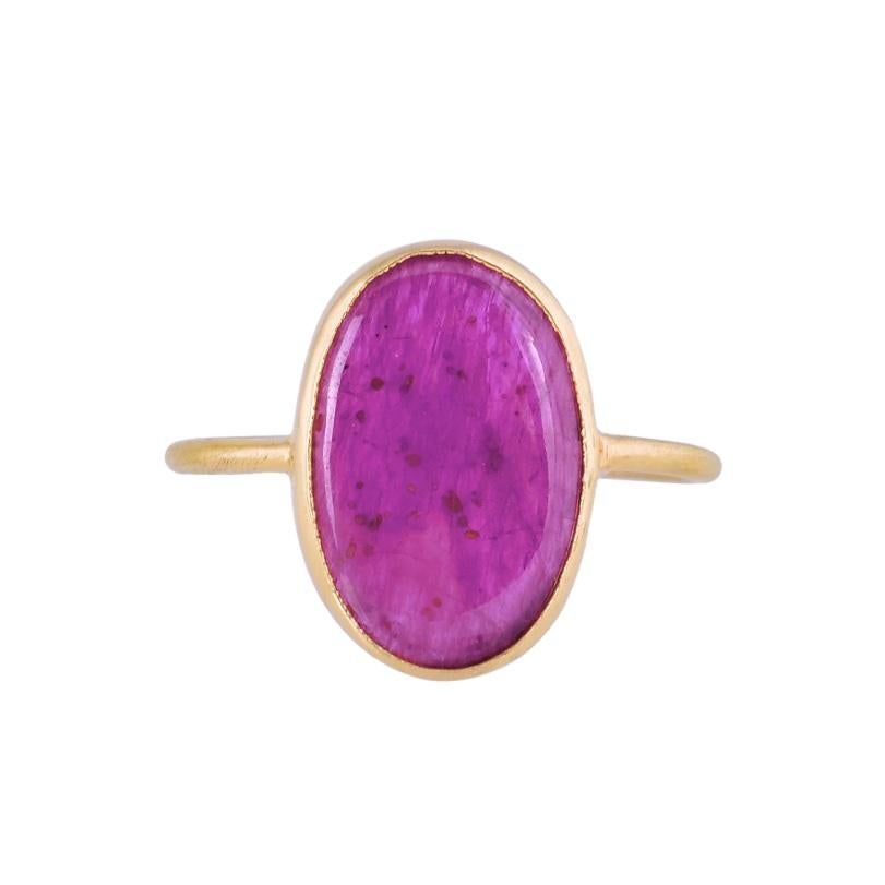 Ce magnifique solitaire en or jaune 18 carats serti d'un rubis de taille ovale est un cadeau idéal pour la Saint-Valentin. 

Spécifications

Dimensions : longueur : 1,5 cm, largeur : 1 cm : Longueur : 1,5 cm, Largeur : 1 cm
Poids brut : 2.210