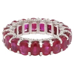 Natural ruby ring in 14k gold