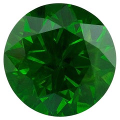 Natural Russian Demantoid Garnet 2.21 carats with GIA Report