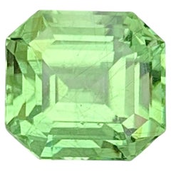 Nature Rutile Peridot Gemstone 3.02 Carat Green Loose Gemstone for Ring
