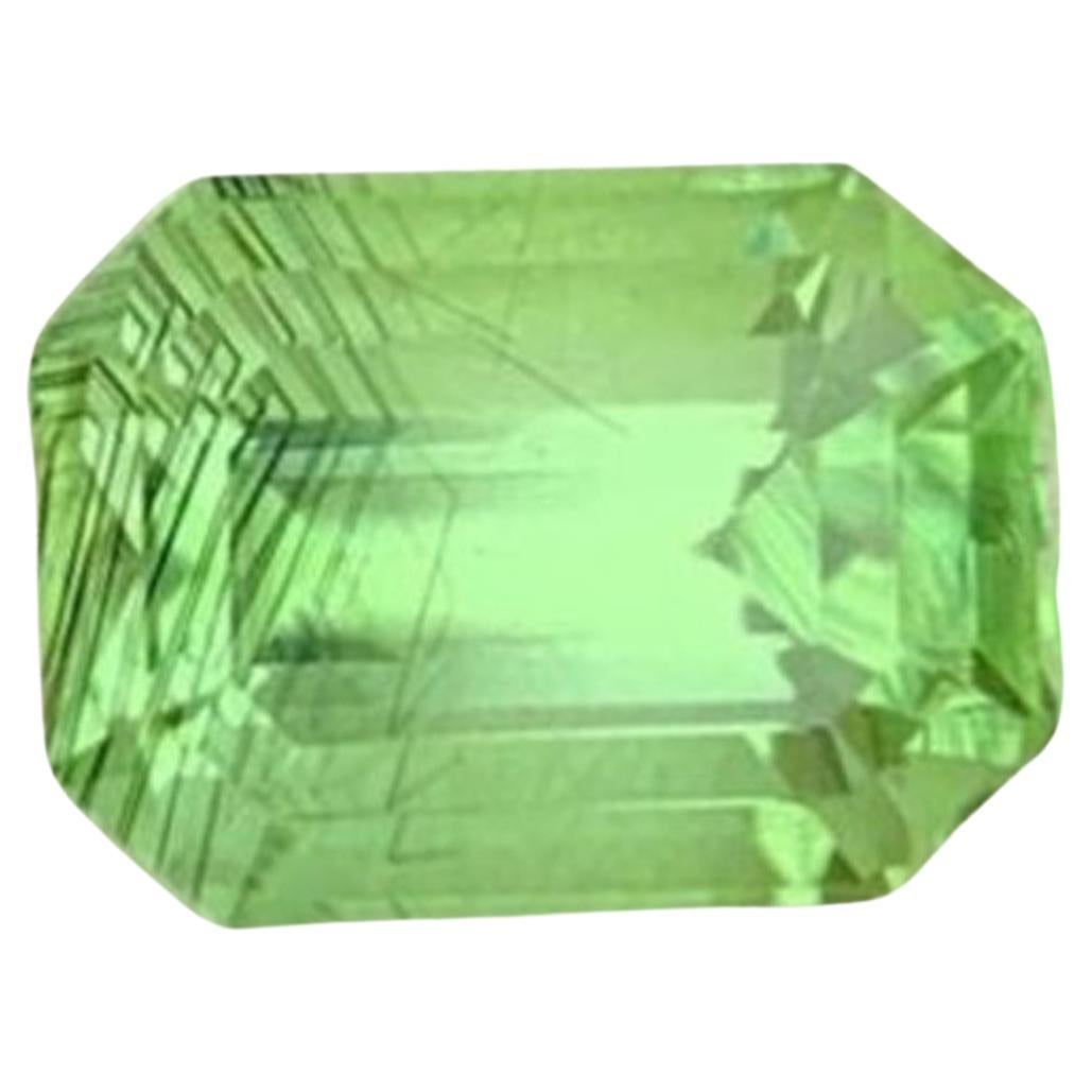 Natural Rutile Peridot Gemstone: Natural Green Peridot August Birthstone 4.77 CT