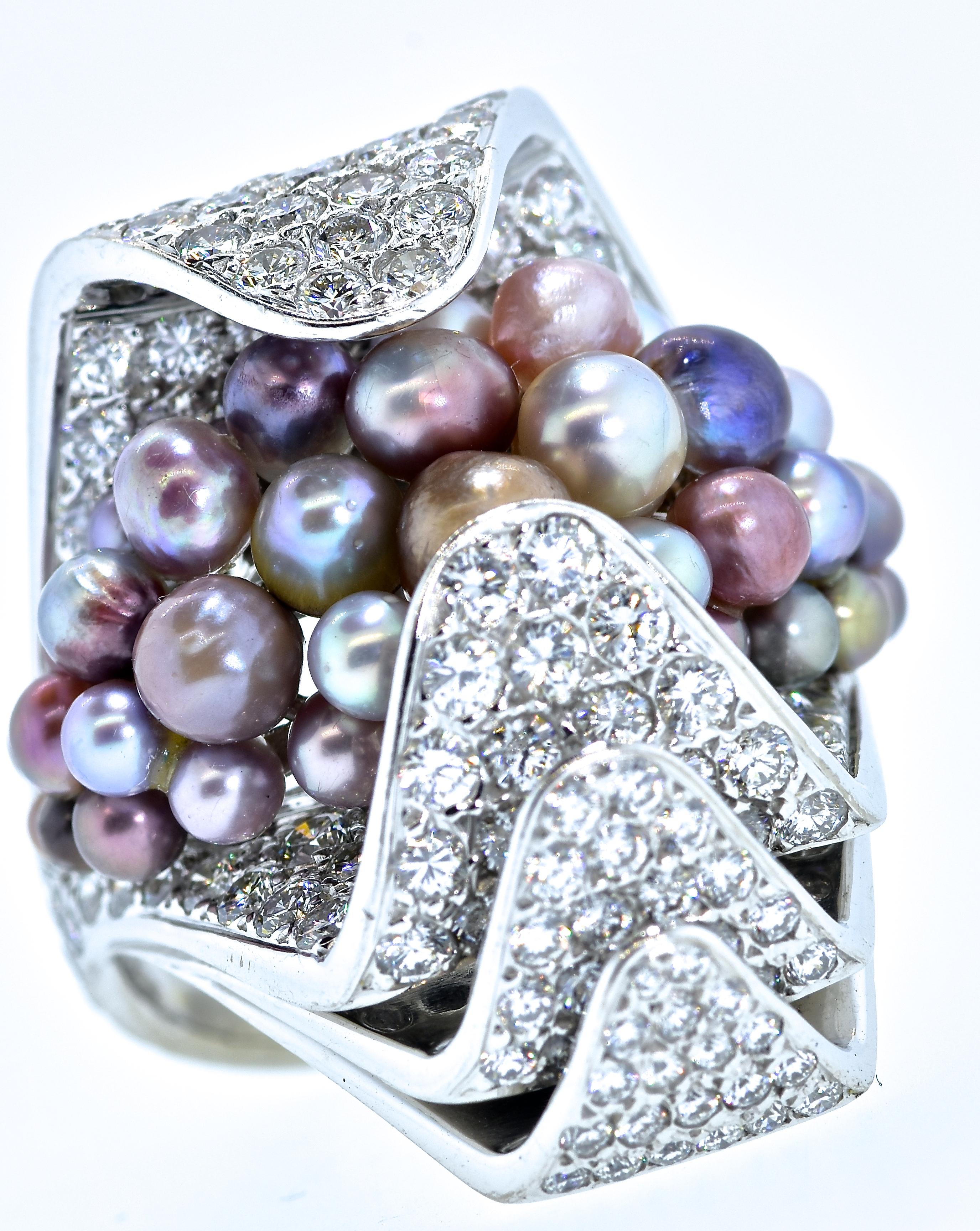 white diamond pearl color