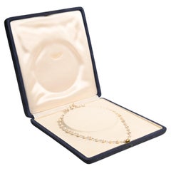 Natural Saltwater Pearl & Briolette Cut Diamond (Approx 24.30-Carats) Necklace