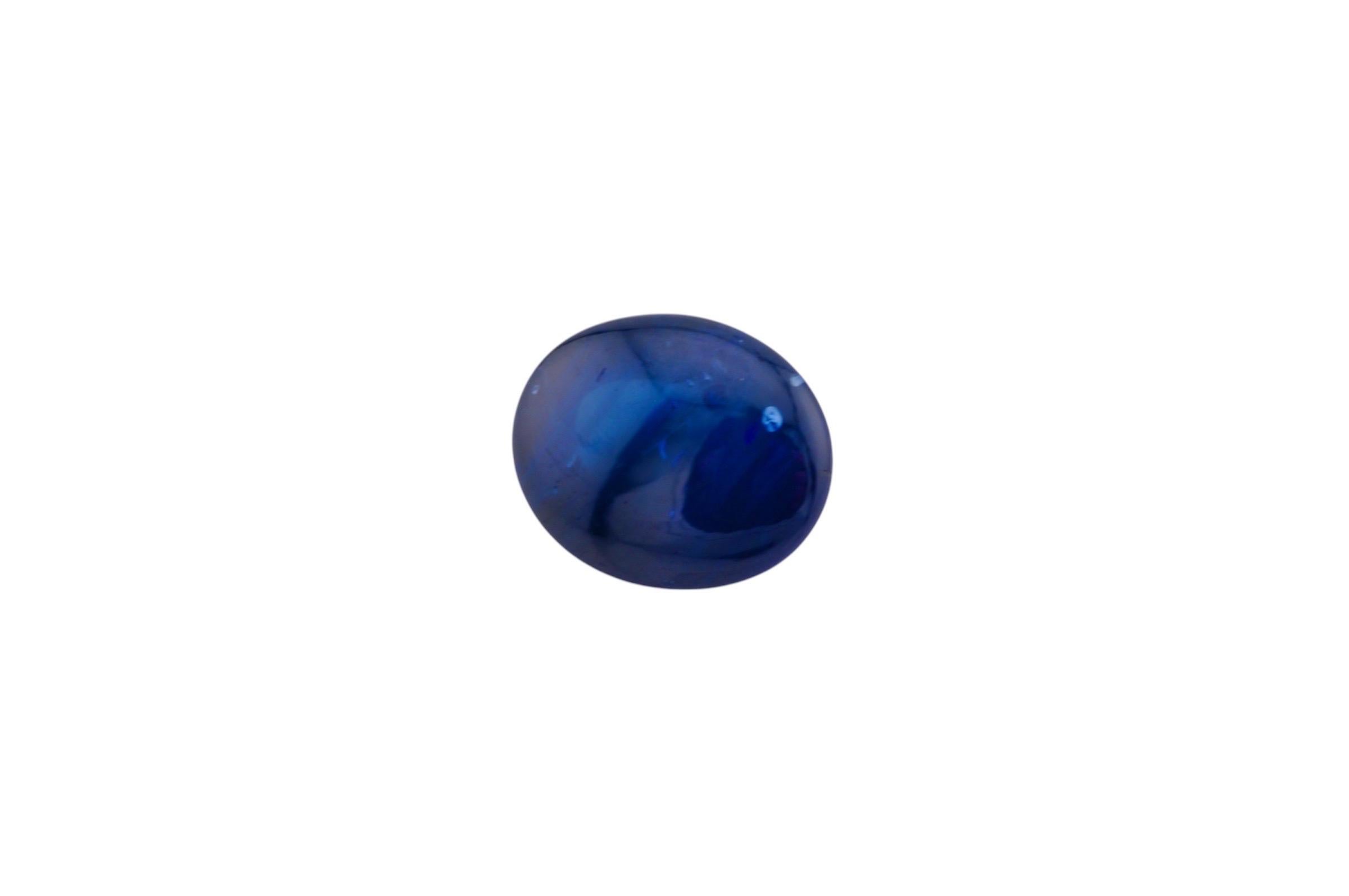 Natürlicher Saphir - 3,10 ct (Cabochon) im Angebot