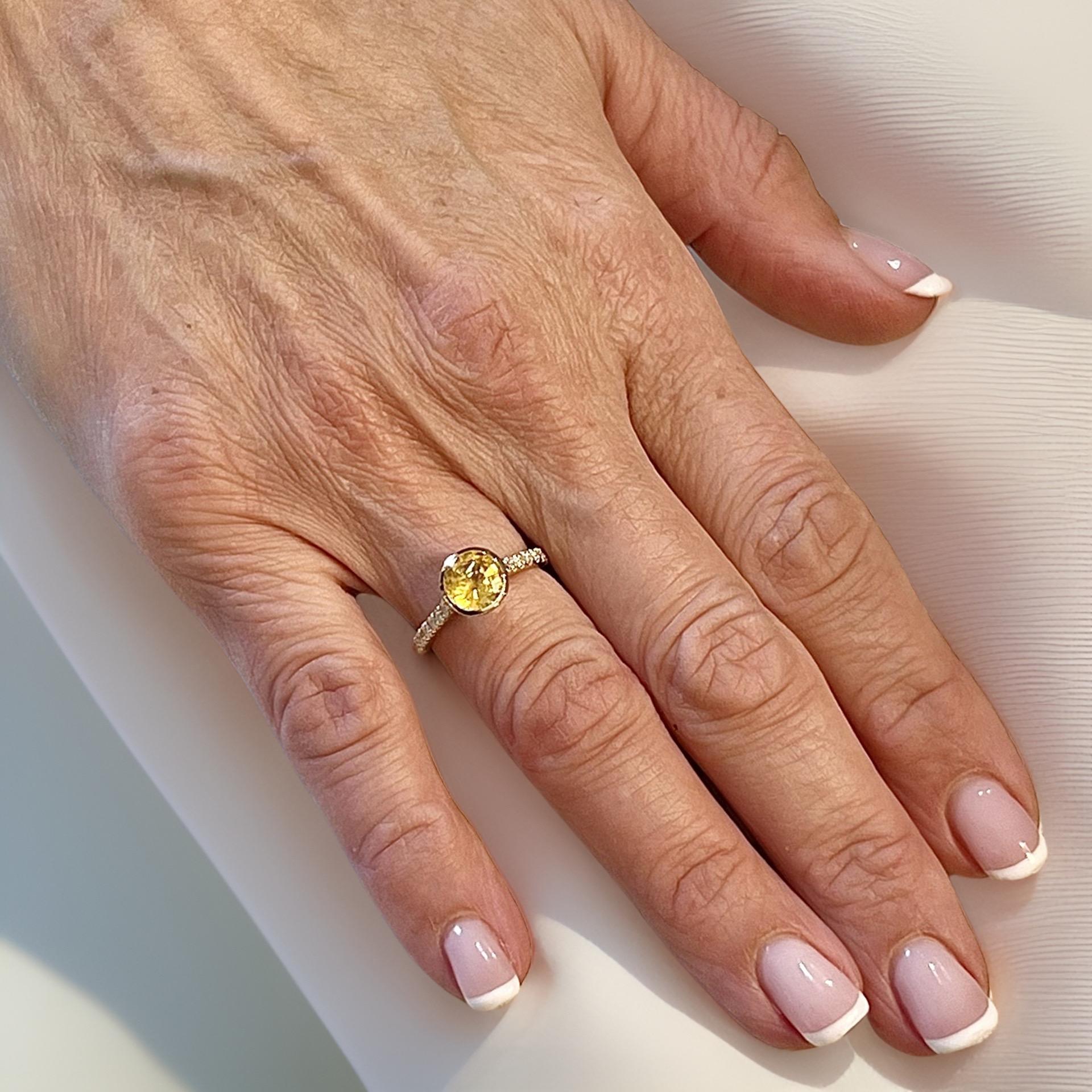 Natural Quality Sapphire and Diamond Ring Size 6.5 14k Y Gold 2.28 TCW Certified $4,950 311009

This is a Unique Custom Made Glamorous Piece of Jewelry!

Nothing says, “I Love you” more than Diamonds and Pearls!

This Sapphire ring has been