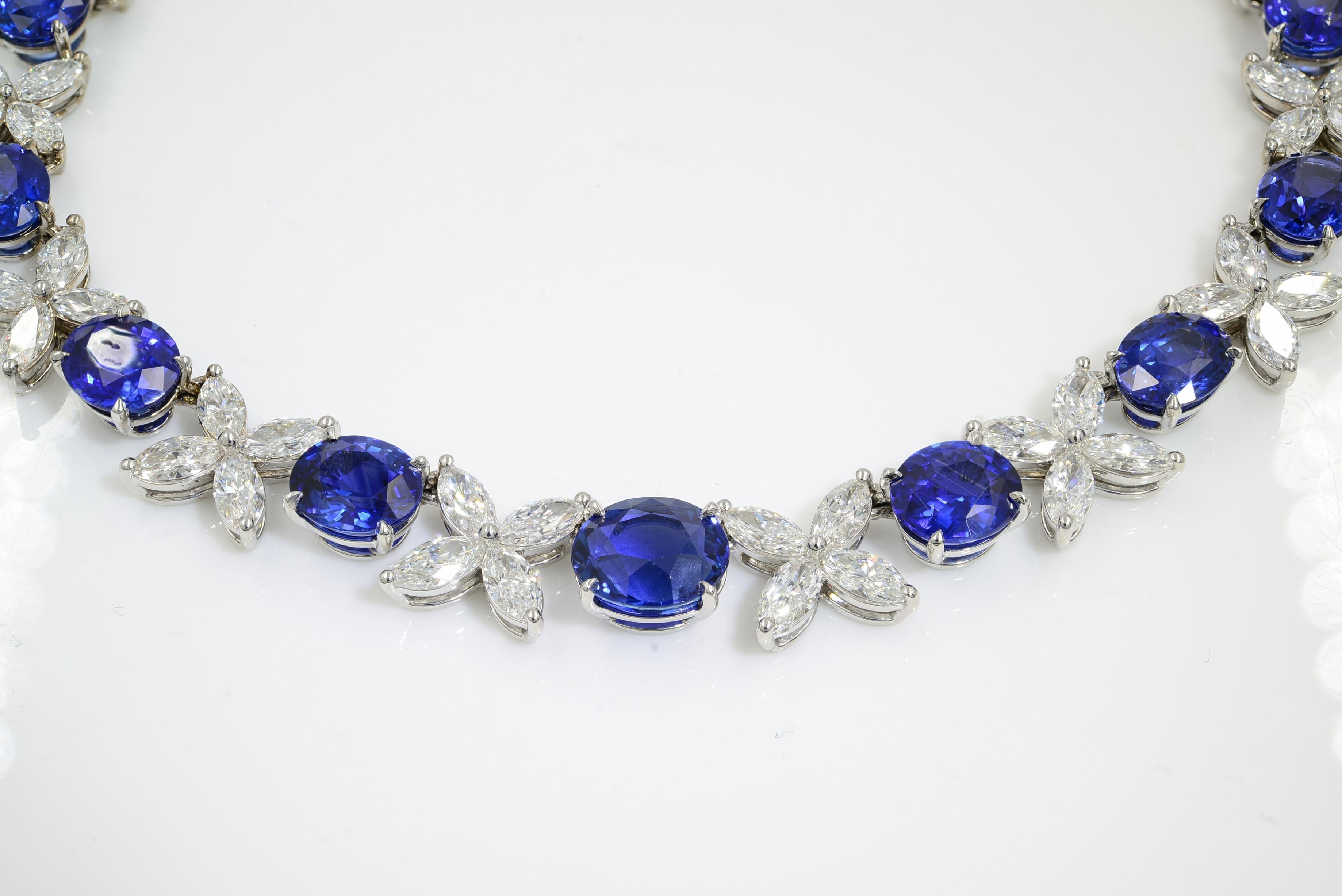 natural sapphire necklace