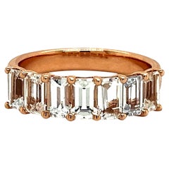 Bague en or 14 carats avec saphir naturel certifié TCW de 3,36 carats, taille 6,5