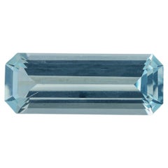 Natural Sea Blue Aquamarine Gemstone 4.70 CTS Aquamarine Ring Aquamarine Stone