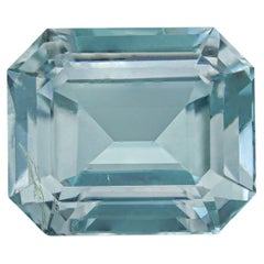 Aigue-marine bleue naturelle non sertie de 4,80 carats, pierre aigue-marine 