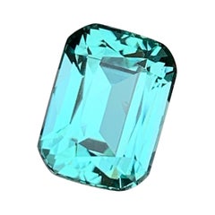 Natural Seafoam Cushion Cut Tourmaline Faceted  Gems Stone for Fine Jewellery