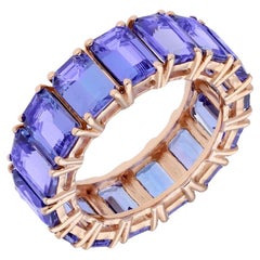 Anillo Semi natural con en oro de 18k