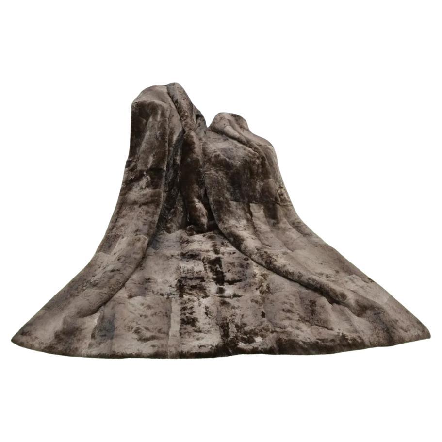 Beaver fur blanket sale sale