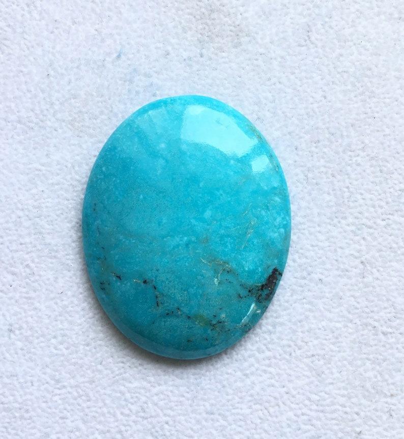 Name: Turquoise Gemstone
Size: 48x38 MM
Weight: 96.85 Carats
Colour: Blue.
Shape: Oval Cabochon
Birthstone: December
Association: Jupiter.
Energy: Rid Of Evil and Negative Power.
Astrology Sign: Sagittarius

About Turquoise Stone:
It considered as