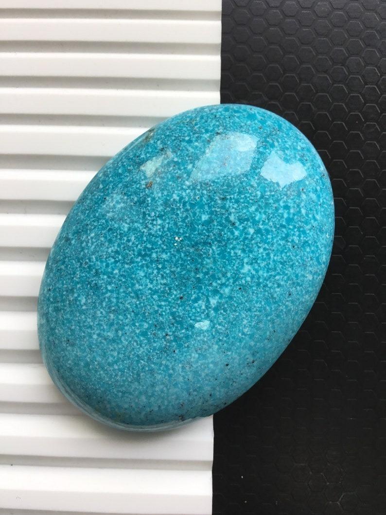 Natural Sleeping Beauty Turquoise Cabochons Big Size Gemstone from Arizona TZ In New Condition For Sale In Jaipur, RJ