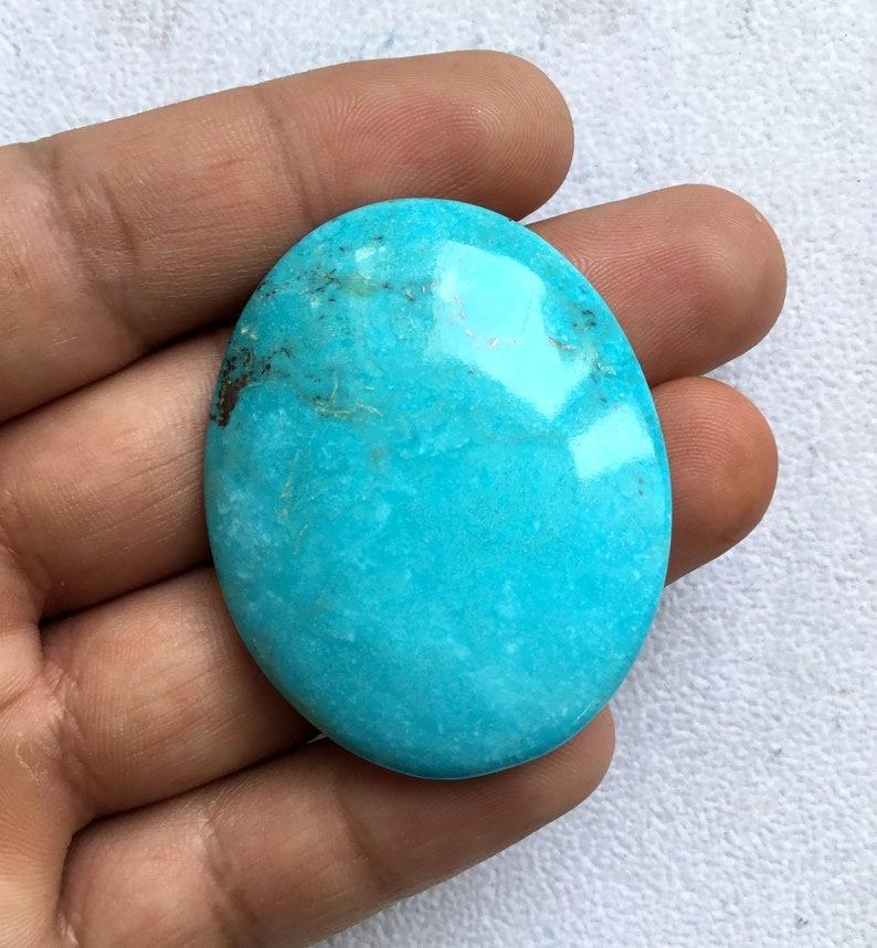 Natural Sleeping Beauty Turquoise Cabochons Big Size Gemstone From Arizona TZ In New Condition For Sale In Jaipur, RJ