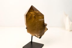 Natural Smoky Amber Citrine Crystal Quartz