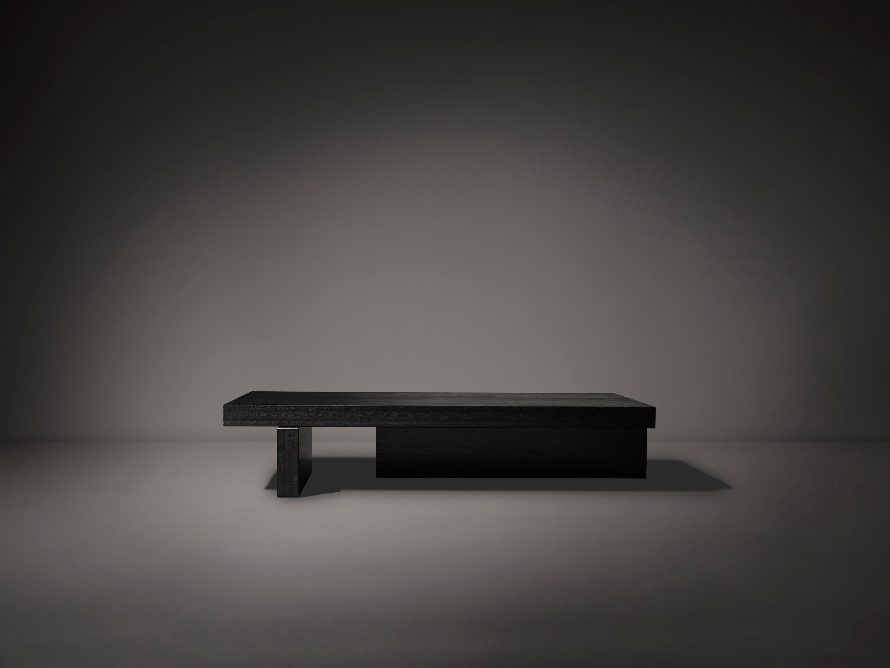 Table basse en chêne clair massif naturel - Hari by Mokko en vente 3