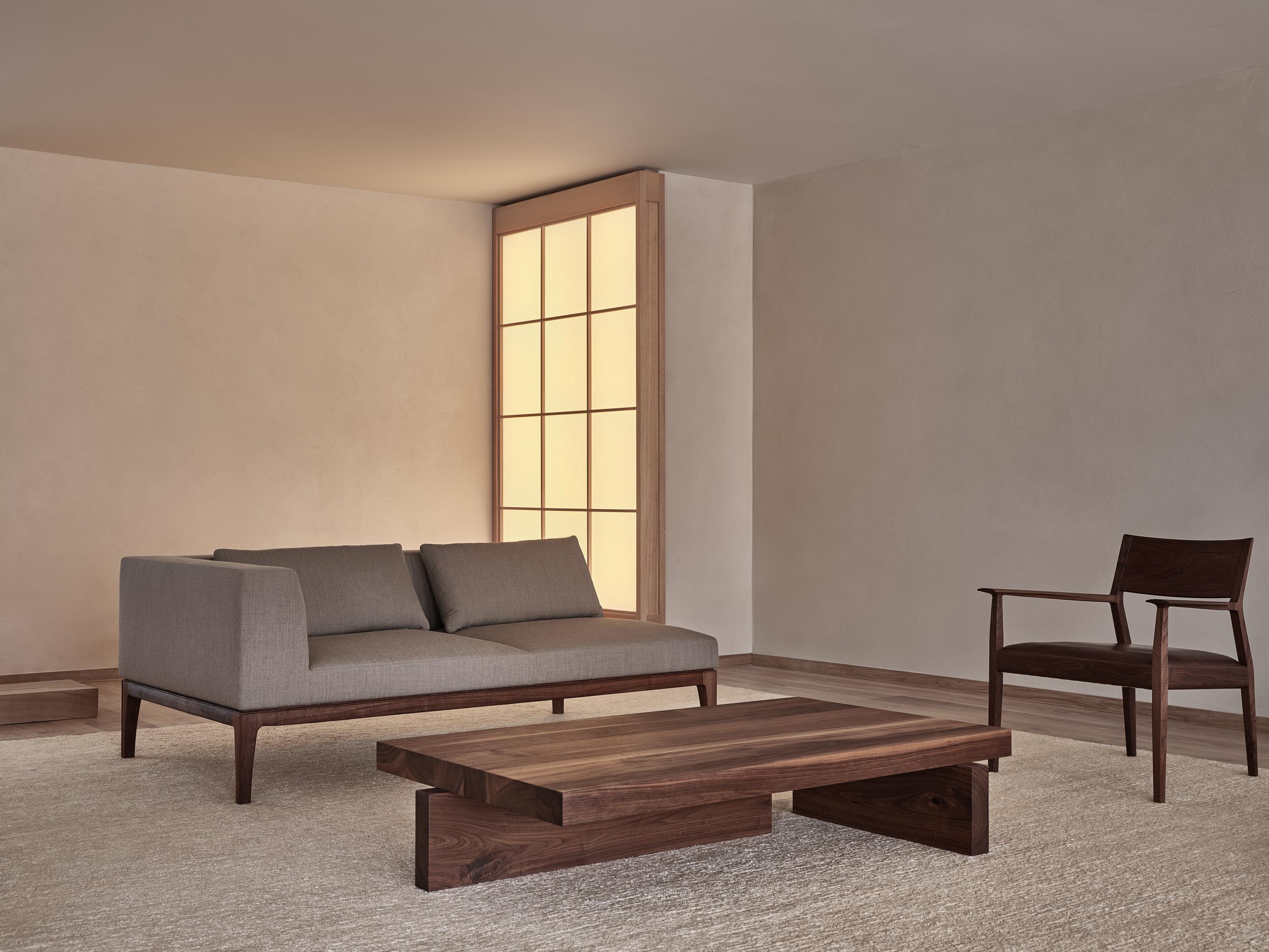 Fait main Table basse en chêne clair massif naturel - Hari by Mokko en vente