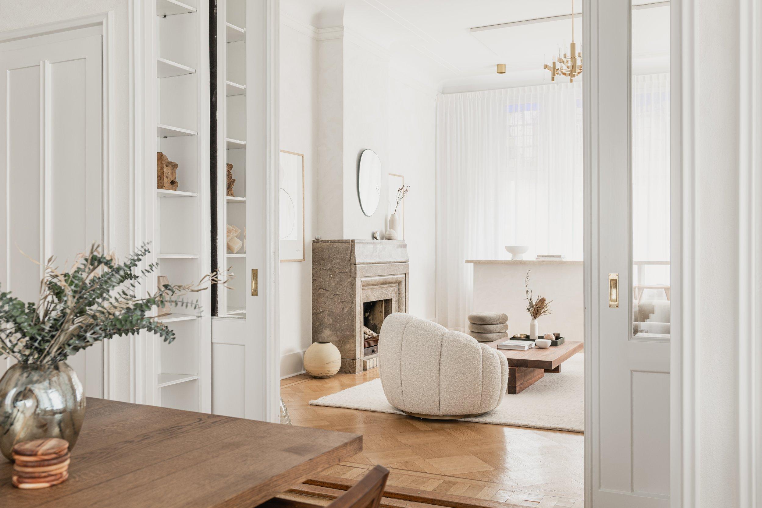 XXIe siècle et contemporain Table basse en chêne clair massif naturel - Hari by Mokko en vente