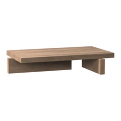 Tavolino da caffè in legno massello naturale di Oak Light - Hari di Mokko