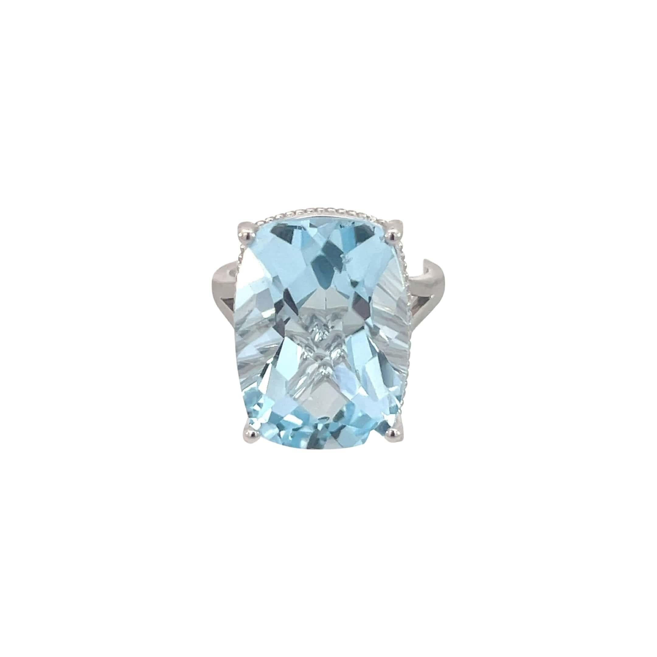 Natural Finely Faceted Quality Solitaire Blue Topaz Ring 6.5 14k W Gold 19.58 Cts Certified $3,950 310546

This is a one of a Kind Unique Custom Made Glamorous Piece of Jewelry!

Nothing says, “I Love you” more than Diamonds and Pearls!

This Topaz