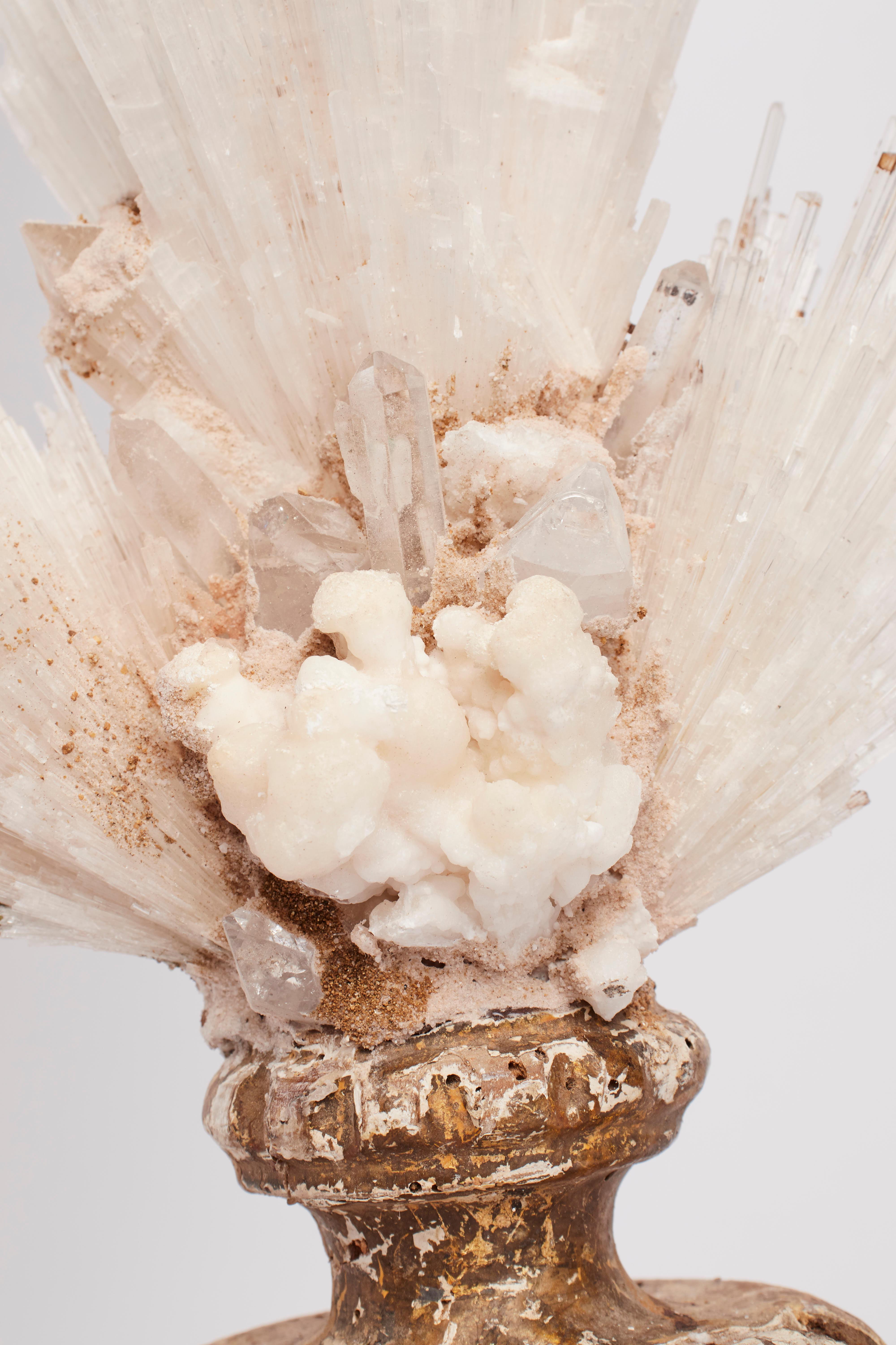 Late 19th Century Natural Specimen Crystals, Italy 1880
