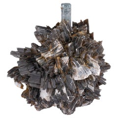 Natural Specimen Of Aquamarine Crystal On Muscovite From Pakistan