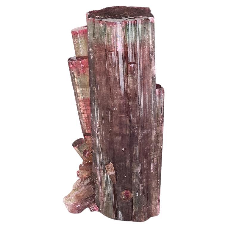 Natural Specimen Of Bi Color Tourmaline Crystals Form Afghanistan