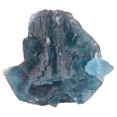 Natural Specimen Of Blue Fluorite Cluster From Pakistan