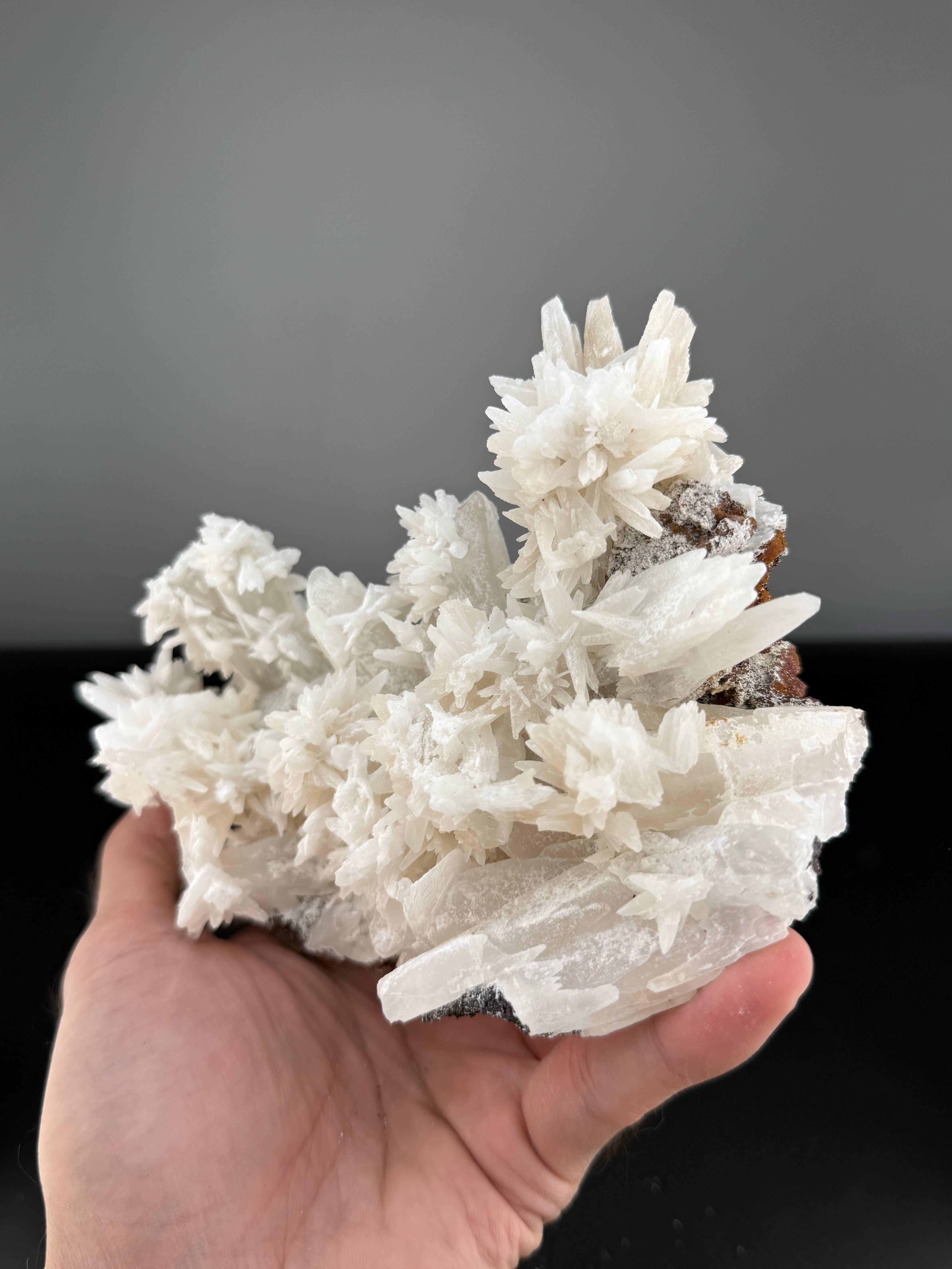 Contemporary Natural Specimen Of Calcite Cluster From Pakistan For Sale