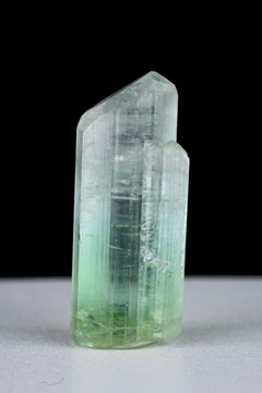 Natural Specimen Of Clear Bicolor Tourmaline Crystal From Afghanistan