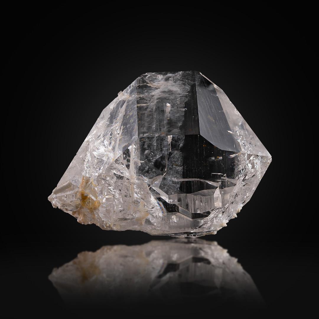 Art Déco Natural Specimen Of Clear Quartz Crystal From Pakistan in vendita