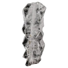 Natürliches Exemplar von Fadenquarzkristallen aus Pakistan