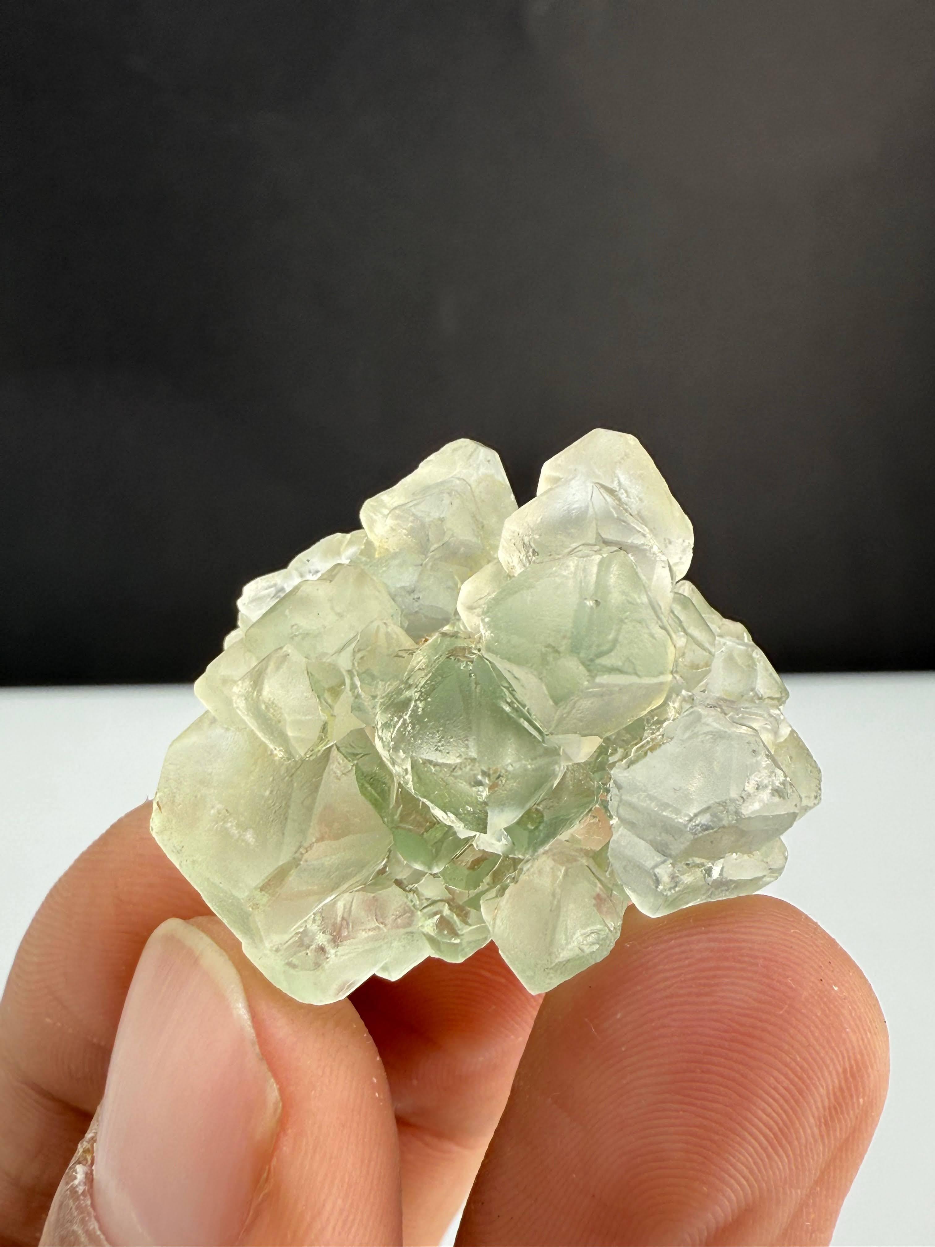 Natural Specimen Of Fluorite Cluster From Pakistan For Sale 3