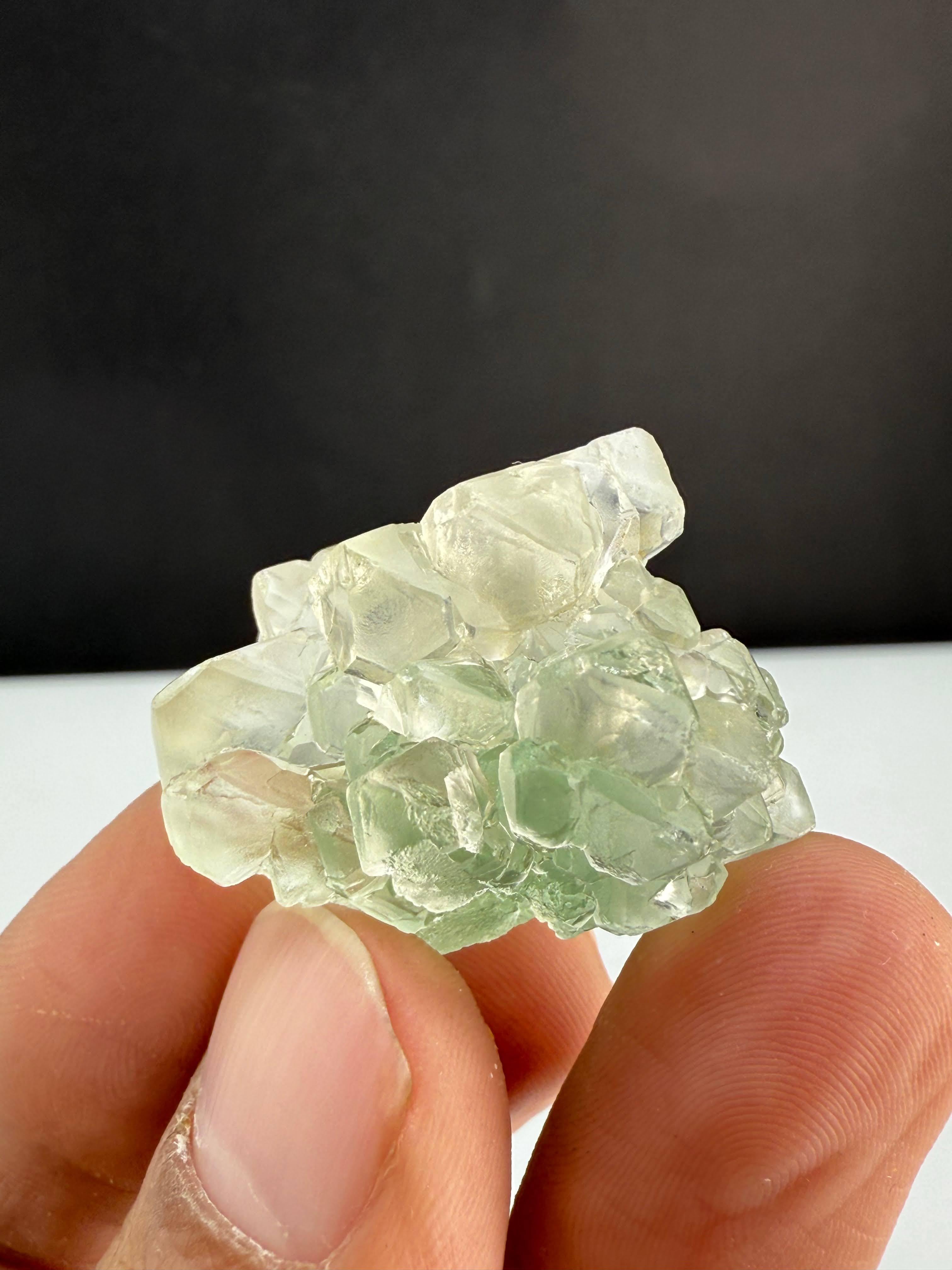 Contemporary Natural Specimen Of Fluorite Cluster From Pakistan For Sale